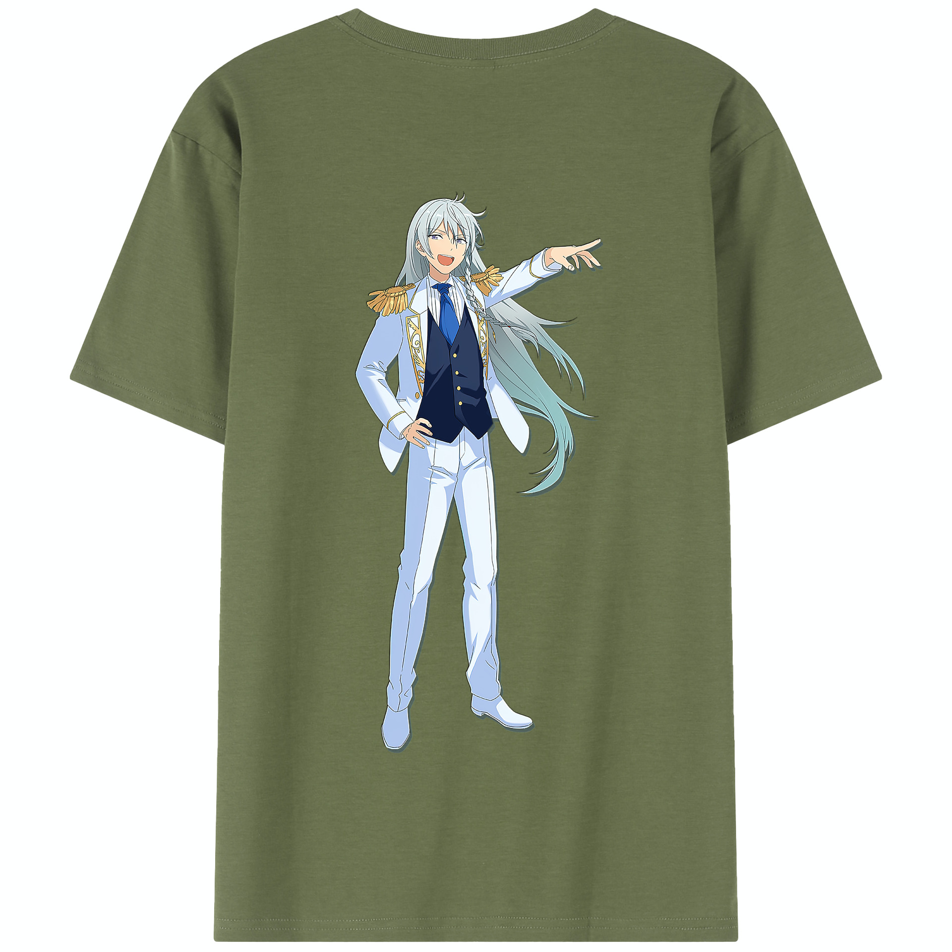 （画像用） あんさんぶるスターズ! Ensemble Stars 綿100％半袖Tシャツ（背面プリント）